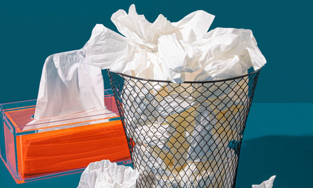 tissues from different allergy types and symptoms