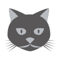 アレルゲン猫のイラスト