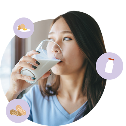 Children blowing bubbles | Spring allergies