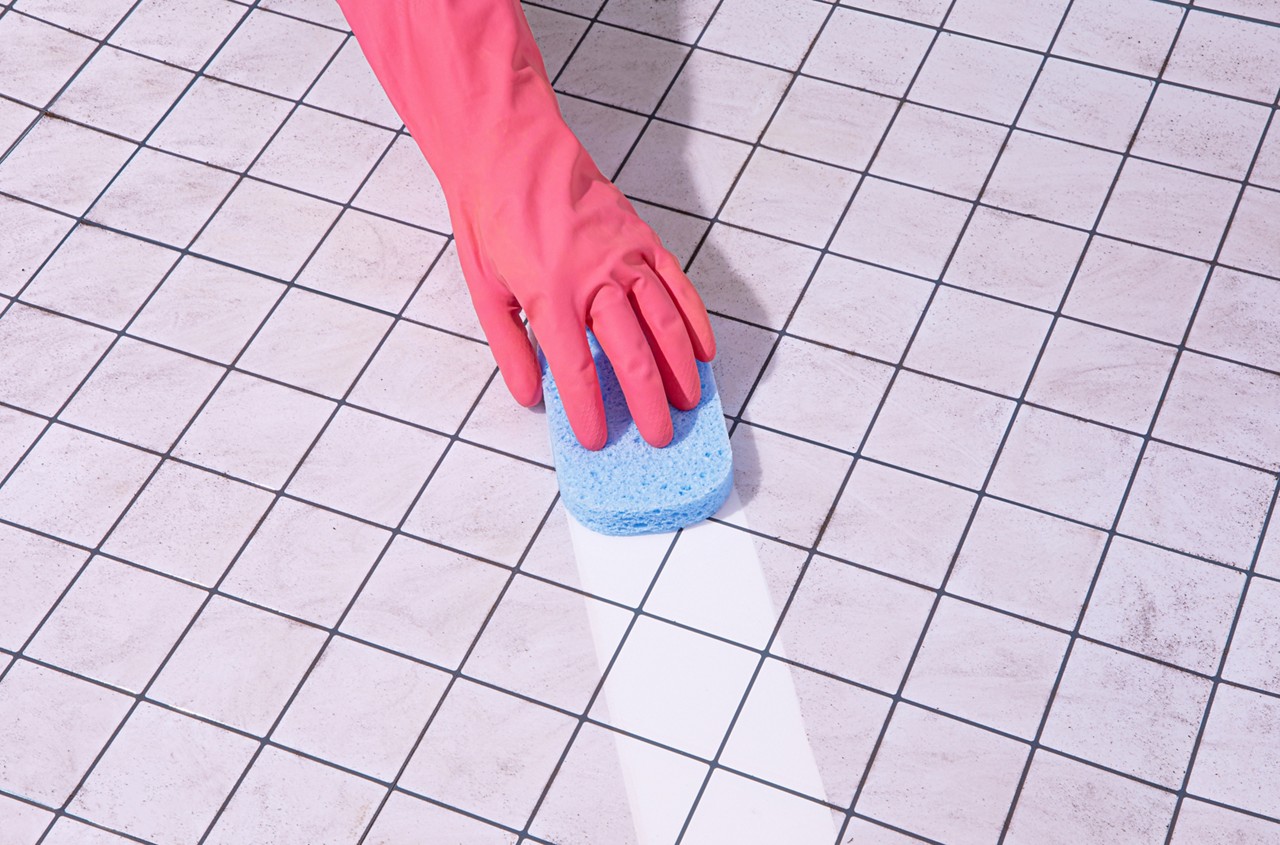 latex glove cleaning