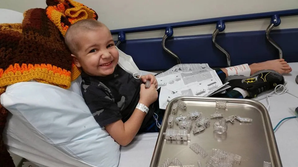 Gideon in early 2019 just before his relapse