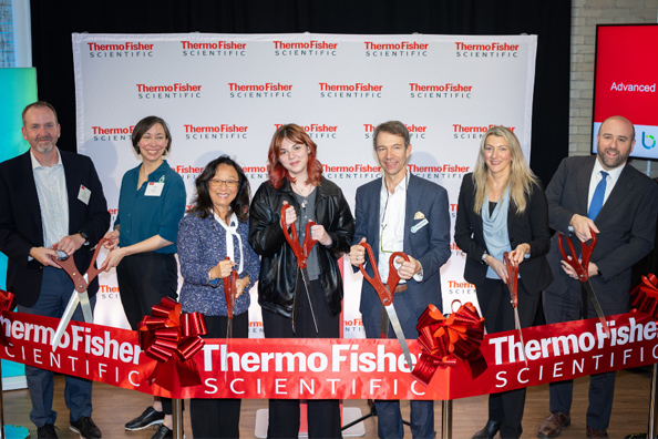 Thermo Fisher Scientific celebrates the opening on Monday of the company’s Advanced Therapies Collaboration Center in Philadelphia.
