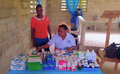 Women inventory supplies sent to New Hope Hospital