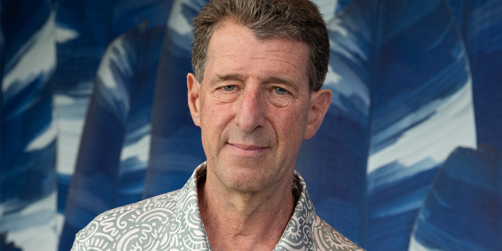Colin Barton, retired dentist and lung cancer patient